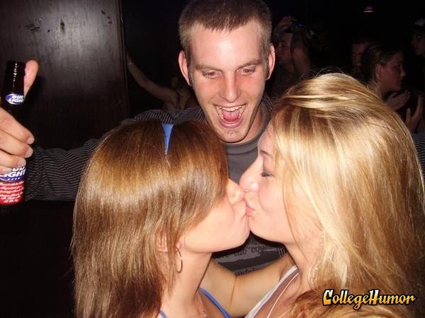 Your partner kisses a member of the same sex