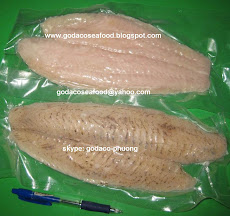 Grilled sashimi basa fillets / Flamed basa fillet  / Grilled Pangasius Fillet