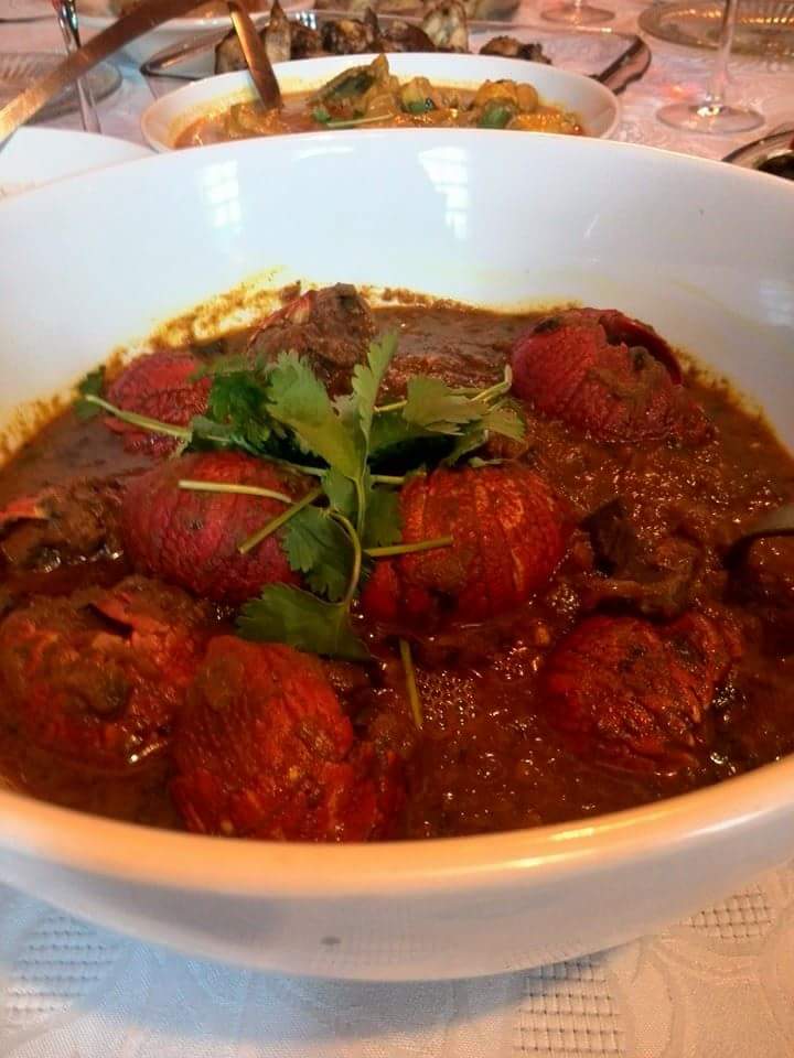 Food For Love. Food For Life. Crayfish Tail Curry by Fatima Sydow