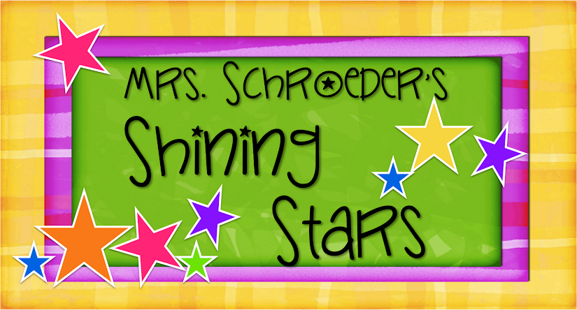Mrs. Schroeder's Shining Stars