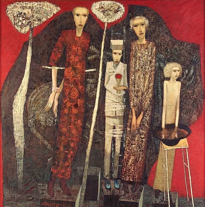 Paul Martin 1948 | British Symbolist painter