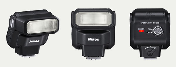 Nikon SB 300 Speedlight Flashgun Camera Flash D-SLR and COOLPIX 