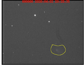 Cometa C/2019 Y4  (ATLAS) . 2 Abril 2020 TL.