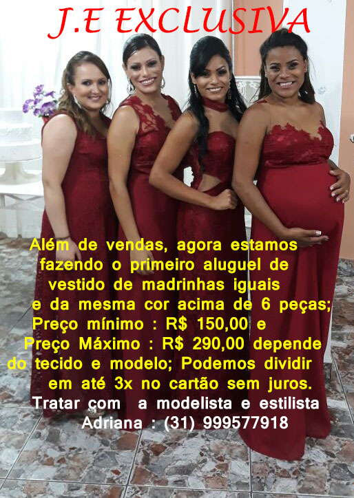 vestidos de madrinhas