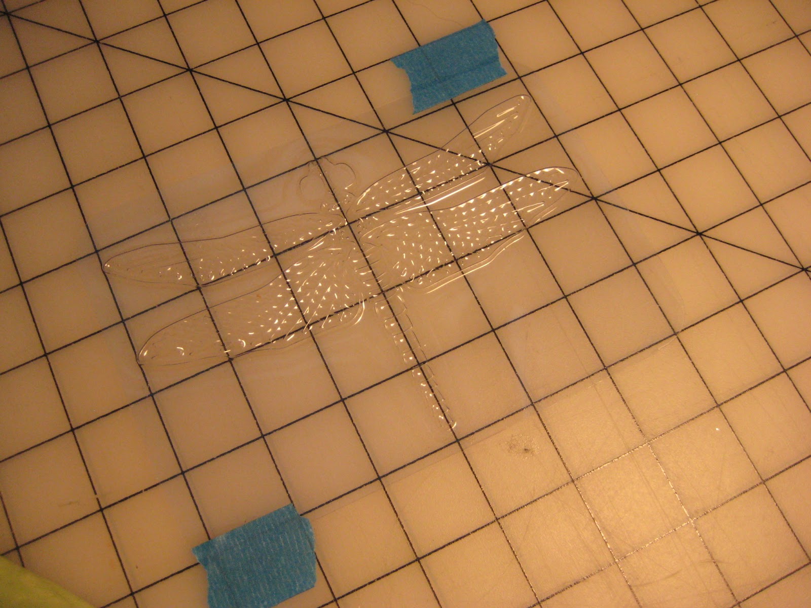 pattsart New Experiment... Rubbing Plate Art