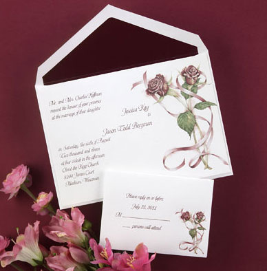 Unique wedding invitations from formal invitations stand out from classic