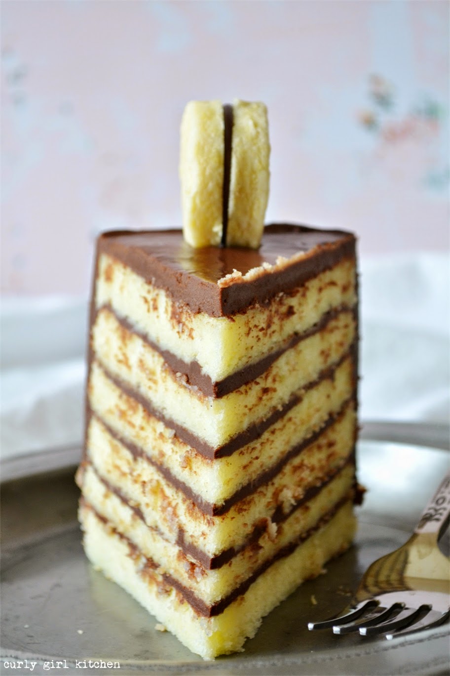 Curly Girl Kitchen Vanilla Bean and Ganache Cake