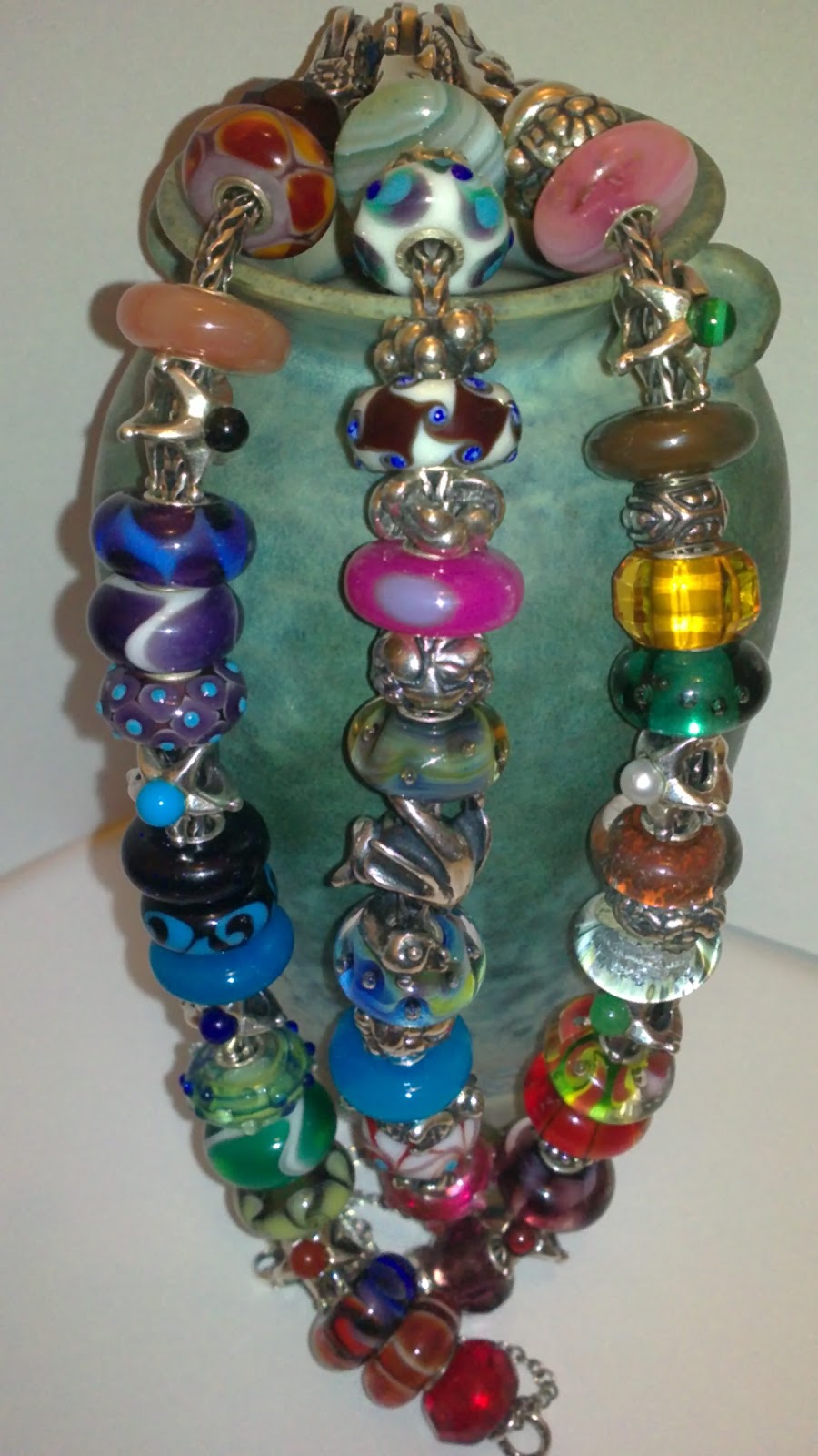 Trollbeads Gallery Forum  Trollbeads bracelet, Lampwork bead