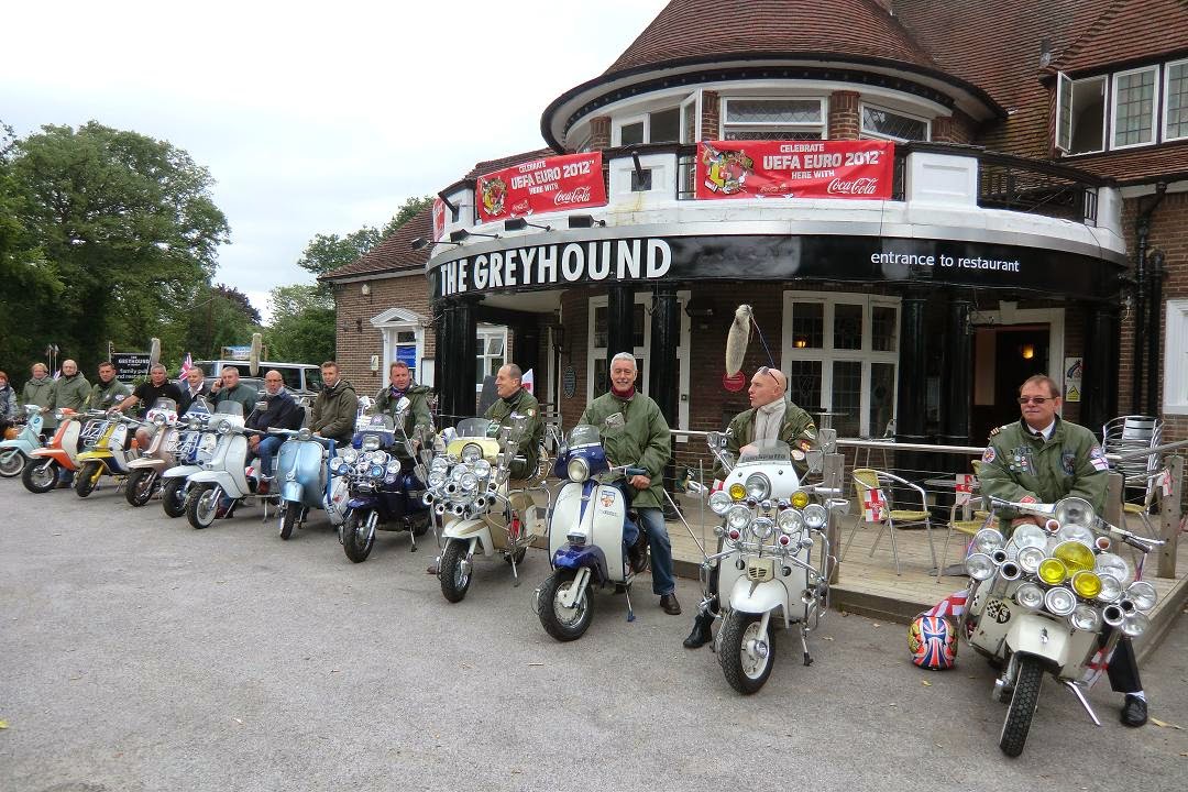 Modernist Society A vintage scooter club will rev it up Italianstyle to mark the 50th