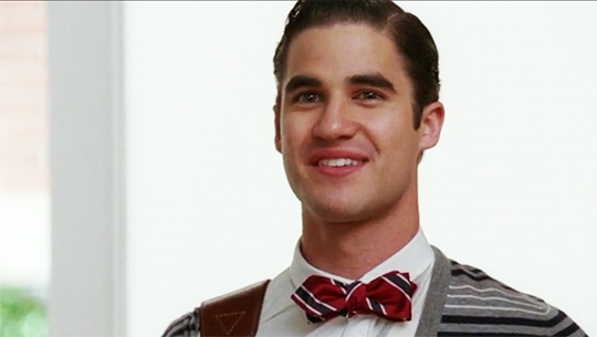 glee blaine poster