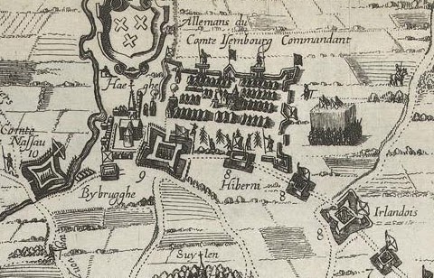 Alabarda, Pica y Mosquete Orden de Batalla (ORBAT) del sitio de Breda