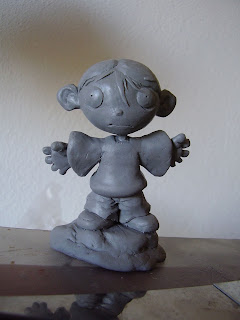 orme magiche il bambino dei moschini statuette sculture action figure fatta a mano