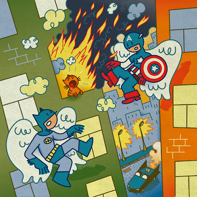 Illustration of Captain America