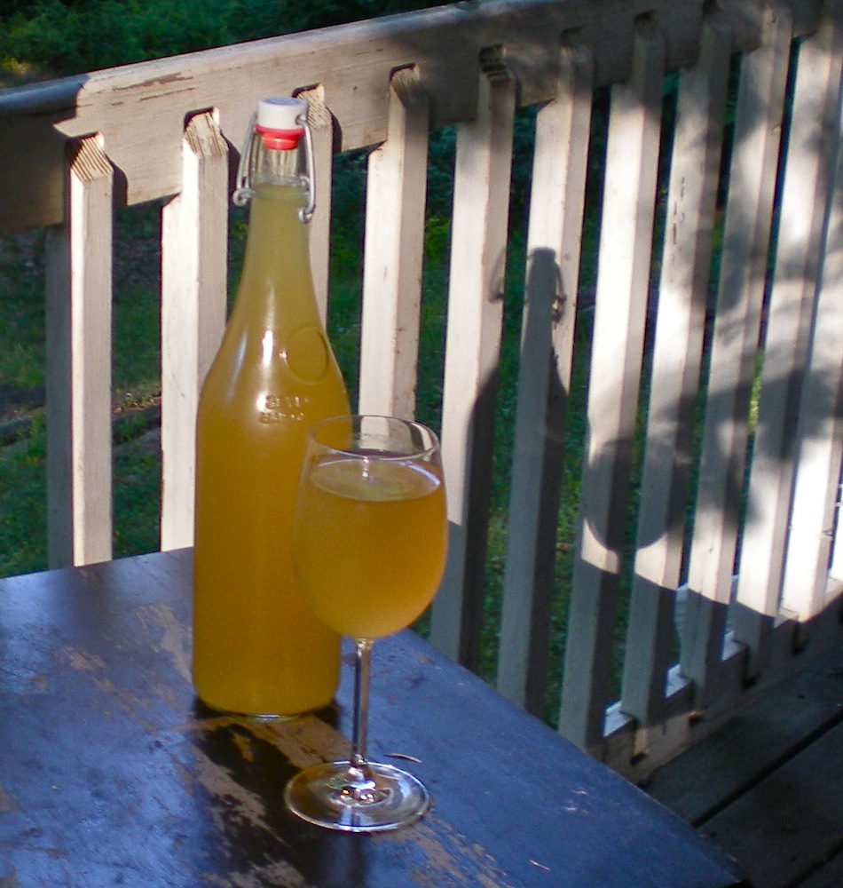 Myrrhmade Homemade Hard Cider made with wild yeast