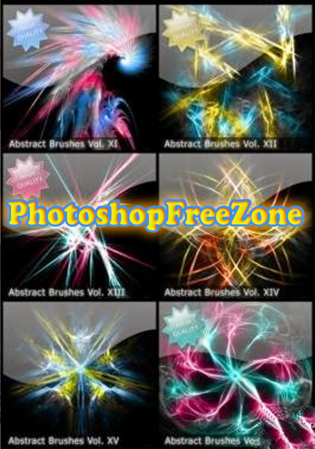 Abstract Brushes for (19MB) Myanmar