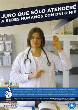 Derecho a curar. Médicos del Mundo.