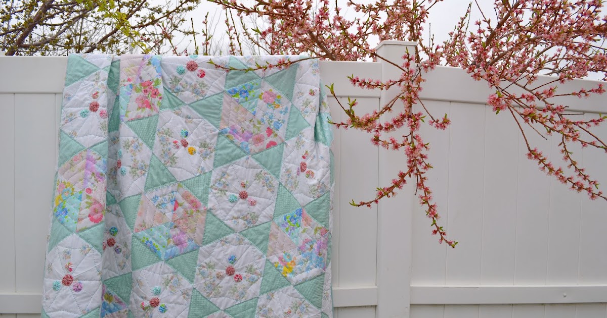 Tea Rose Home Vintage Pillow Case Quilt No.2