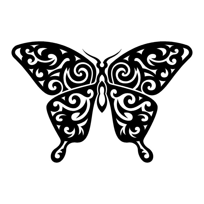 TATTOOS: Butterfly Tattoo Stencils