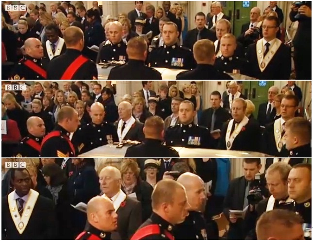 Knights of St Columba @ Savile's funeral