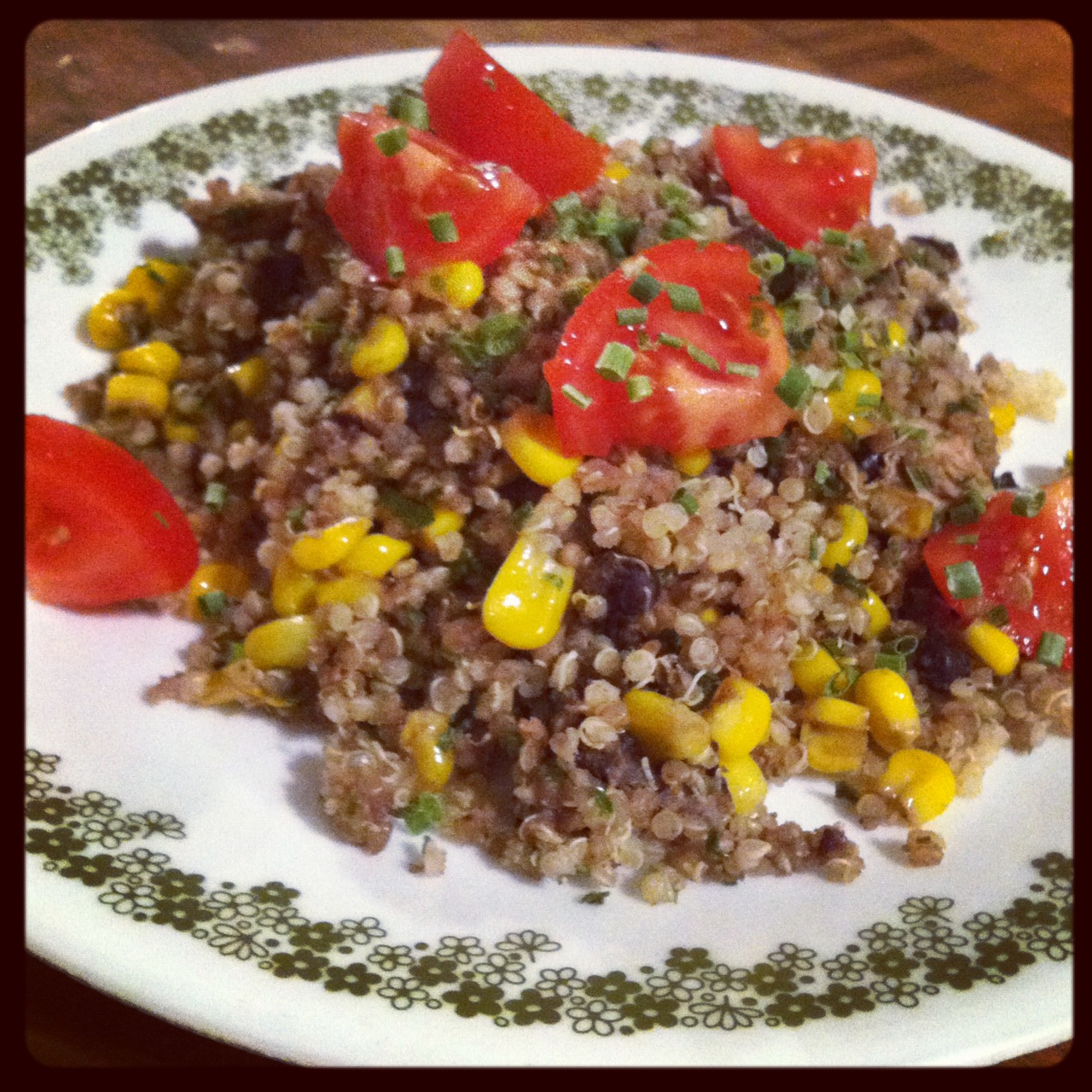 Mama Make It!! Quinoa with corn and black beans