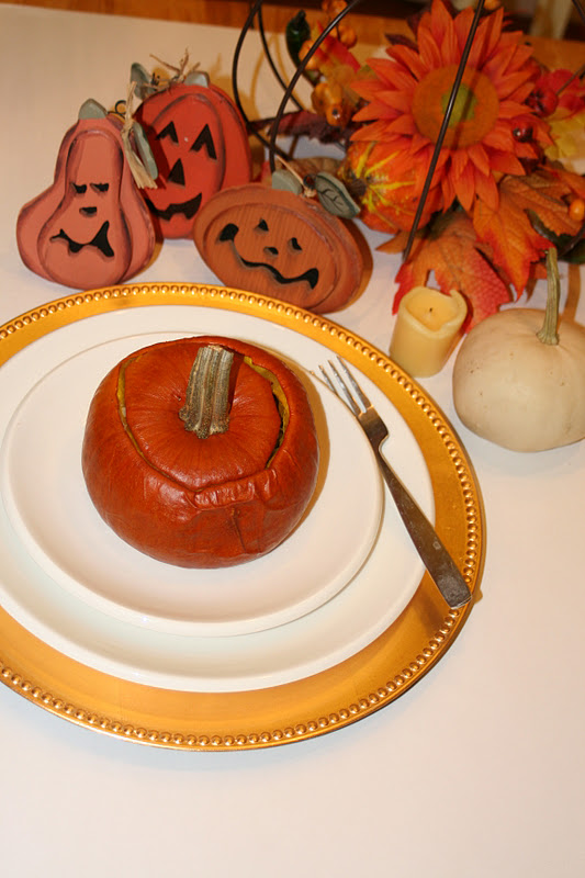 cait + create: Dinner in a Pumpkin