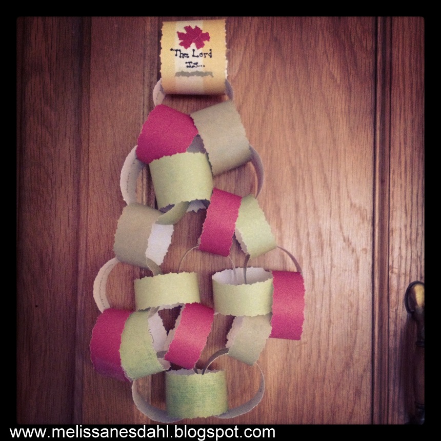 Fill My Cup {DIY} Attributes of the Lord Christmas Tree Ring Advent