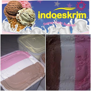 Indoeskrim Neapolitan