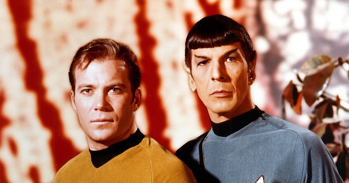 Jake's Old Hollywood World Captain James T. Kirk & Mr. Spock