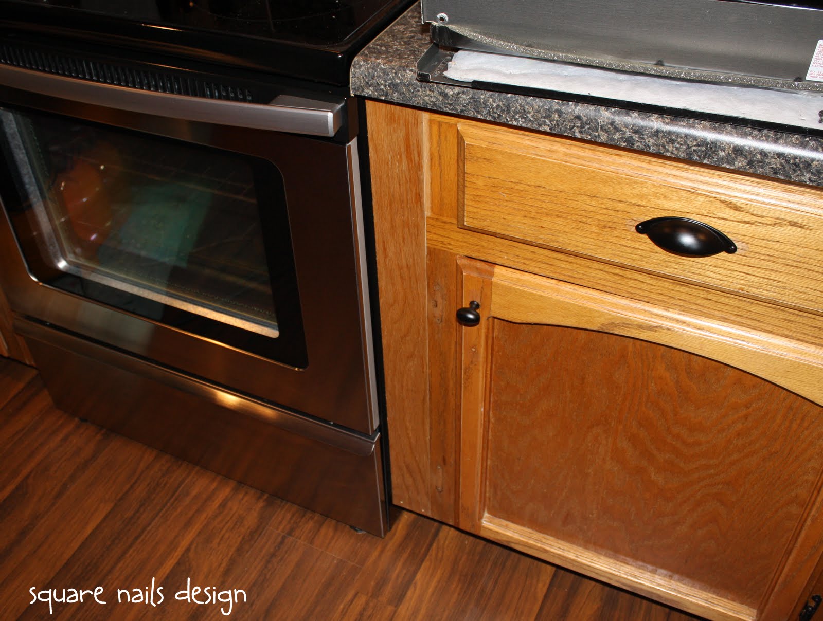 Square Nails Design Kitchen Cabinets