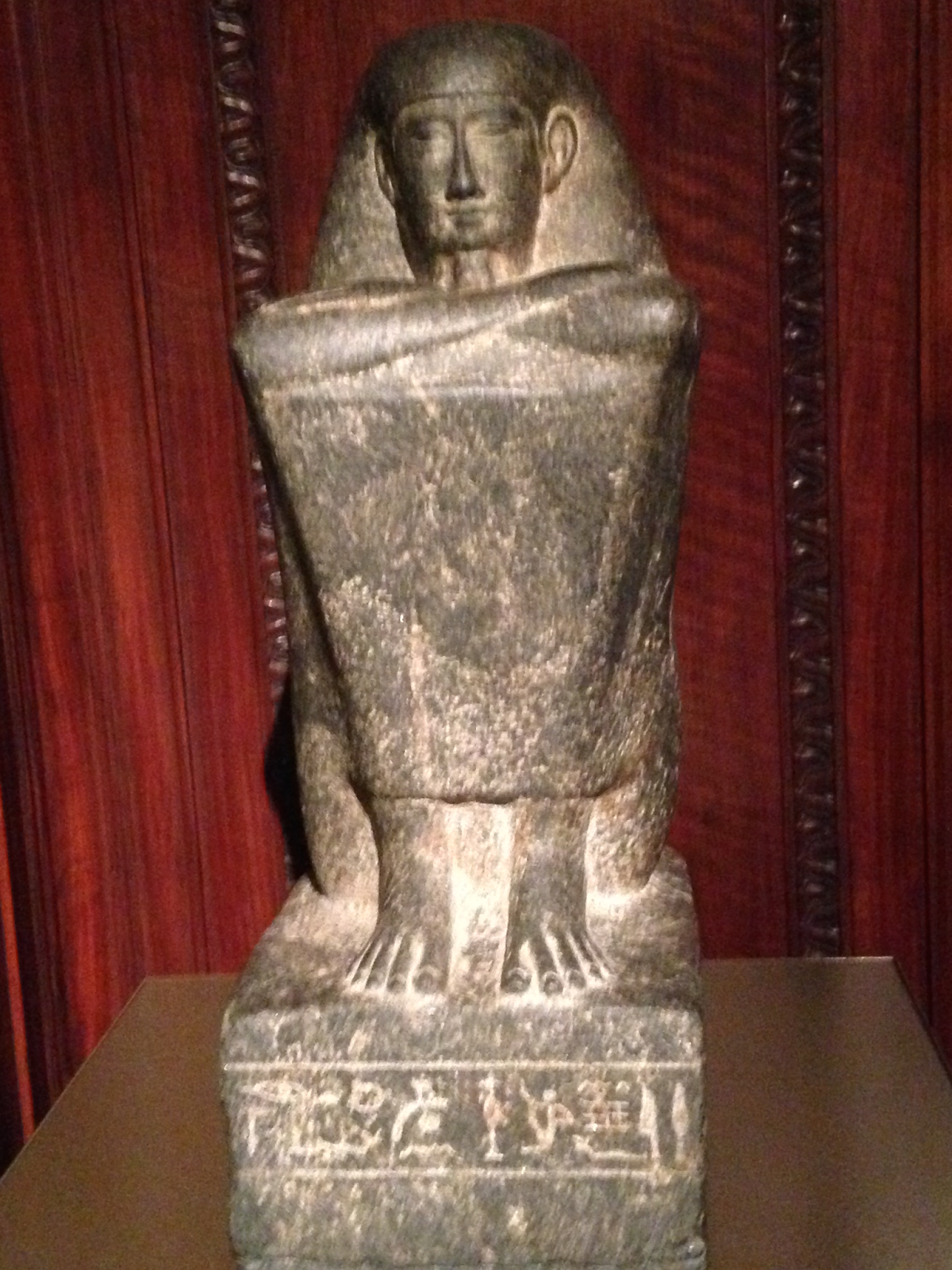 Near Eastern Archaeology Egyptian Block Statues