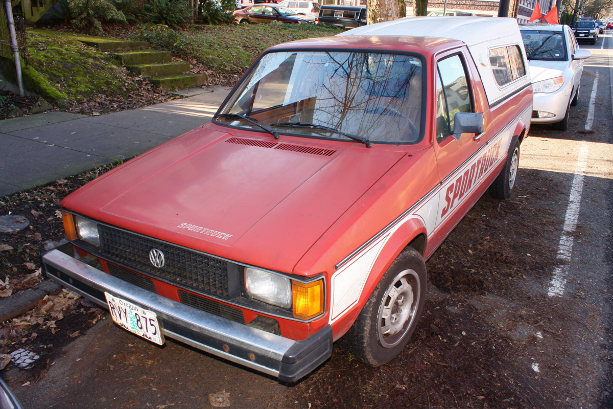 1981 Volkswagen Rabbit Sportruck.