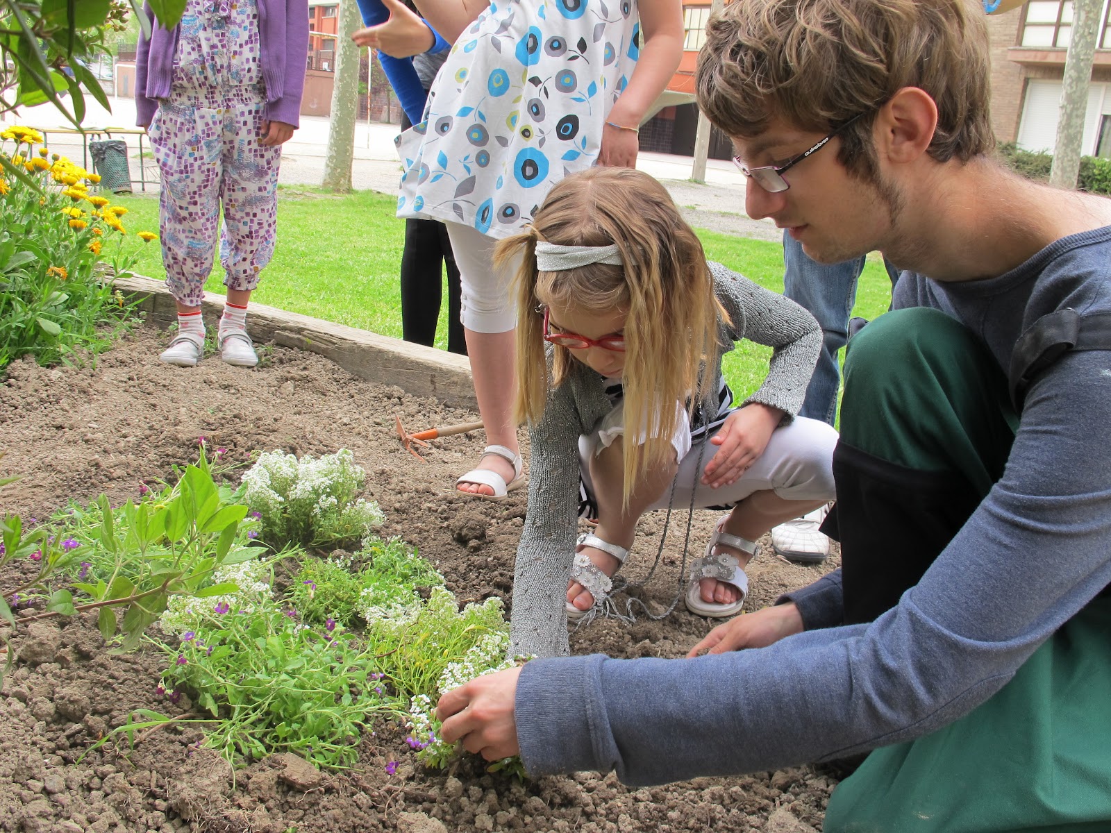 Taller de jardinería para niños