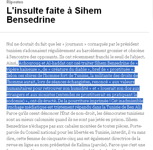 symbole des prostituées