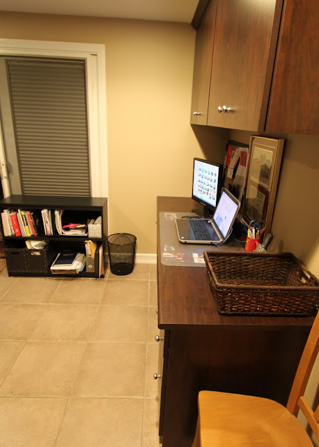 mid-century modern home office