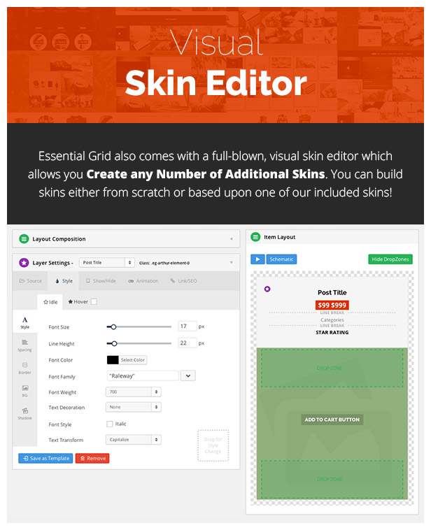 Essential Grid Gallery V3.0.12 Wordpress Plugin Main Features Of Essential Grid Gallery Wordpress Plugin By Themepunch