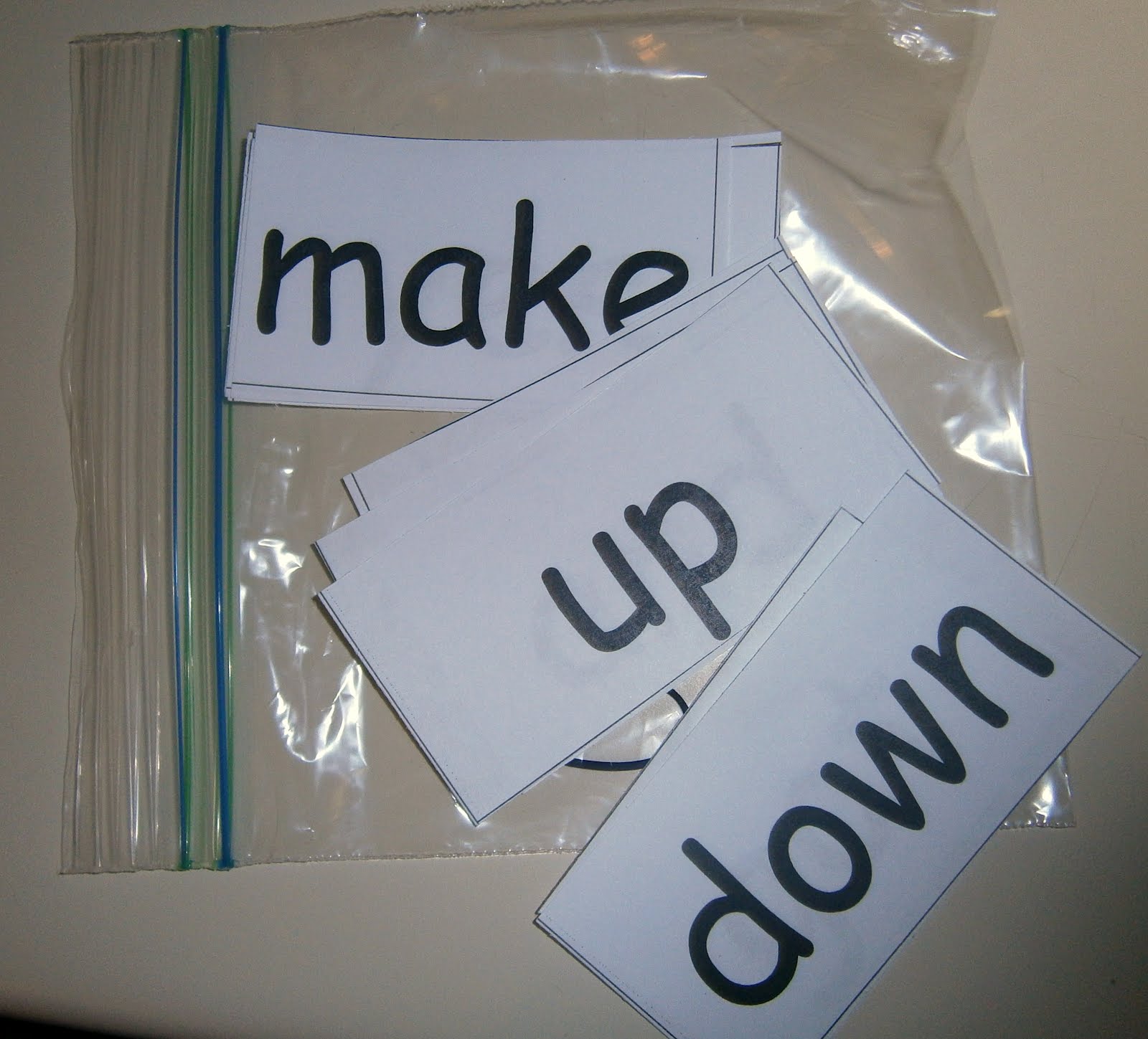 Kindergarten Kel Sight Word Bags