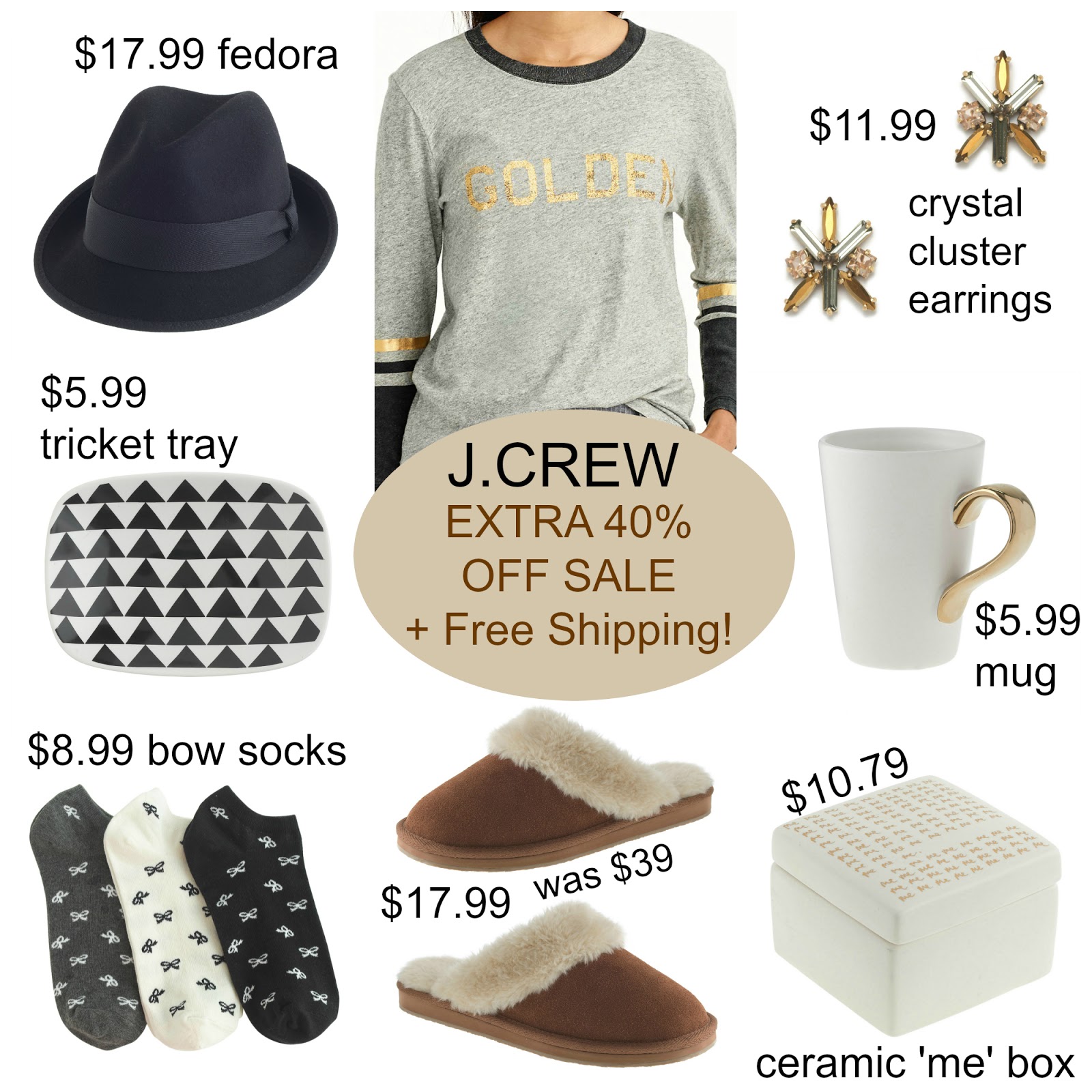 Tracy's Notebook of Style: J.Crew EXTRA 40% off Sale Picks Under $21