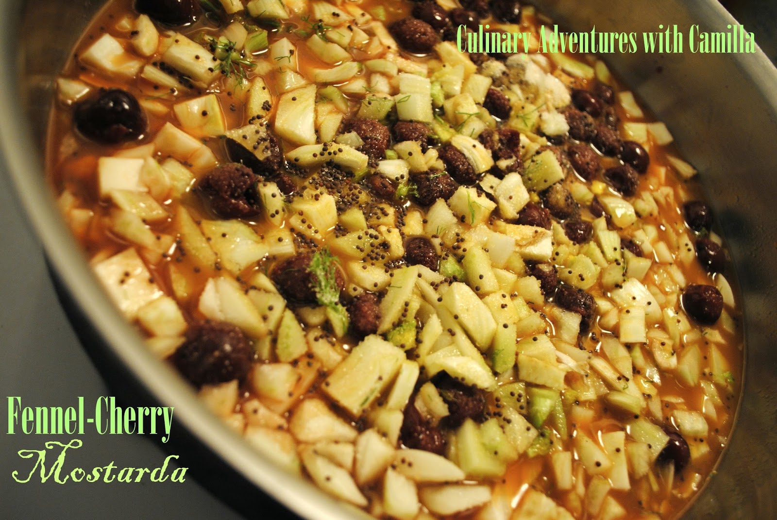 FennelCherry Mostarda