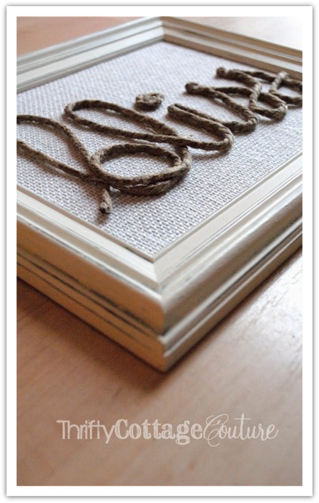 It's about Twine! Thrifty Cottage Couture