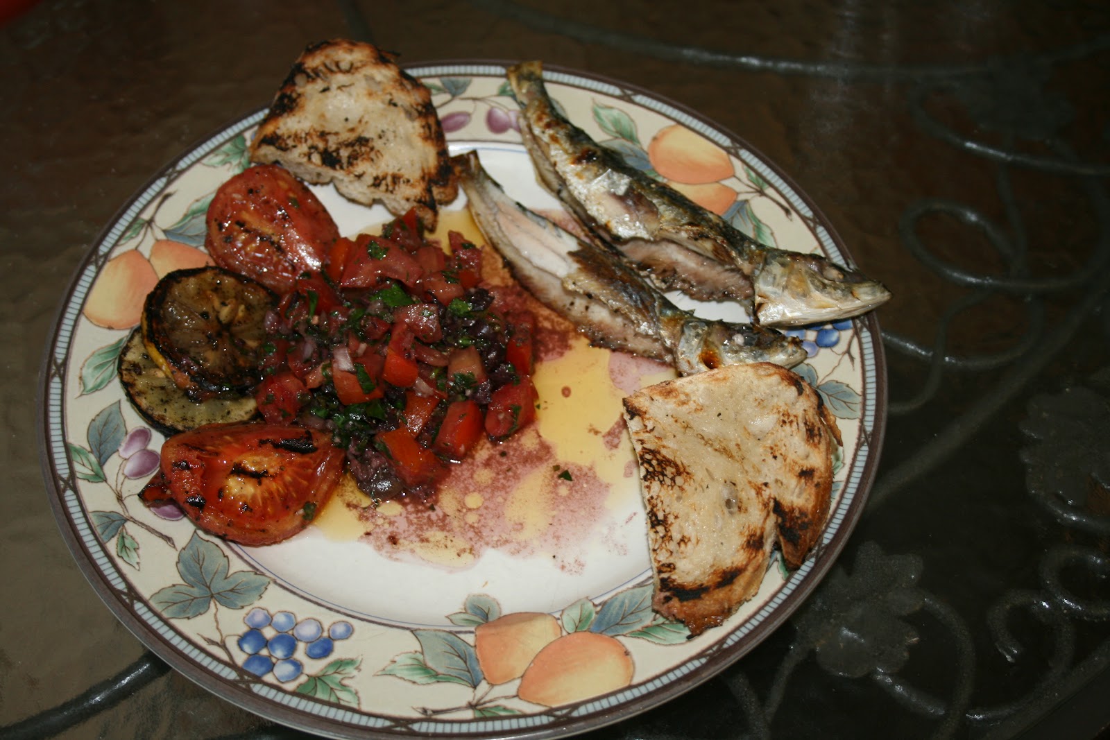Julia's Cookbook Grilled Sardines Portuguese Style