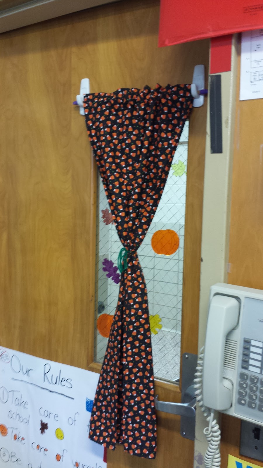 Crafting Curtains In My Classroom! A Word On Third