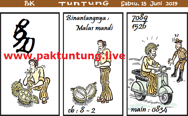 Gambar Kode Syair Pak Tuntung Sabtu 15 Juni 2019 Kode Syair