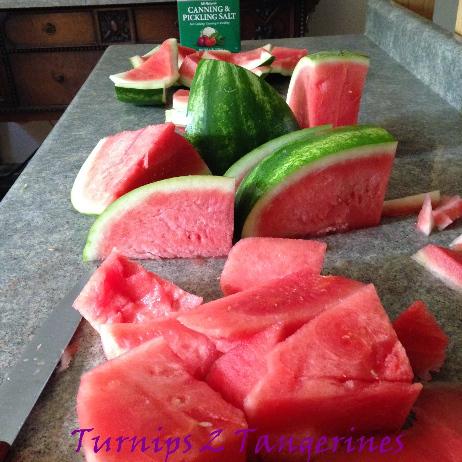 Old Fashioned Watermelon Rind Pickles Old Fashioned Watermelon Rind Pickles