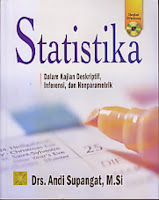 toko buku rahma: buku STATISTIKA DALAM KAJIAN DESKRIPTIF, INFERENSI DAN NONPARAMETRIK, pengarang andi supangat, penerbit kencana