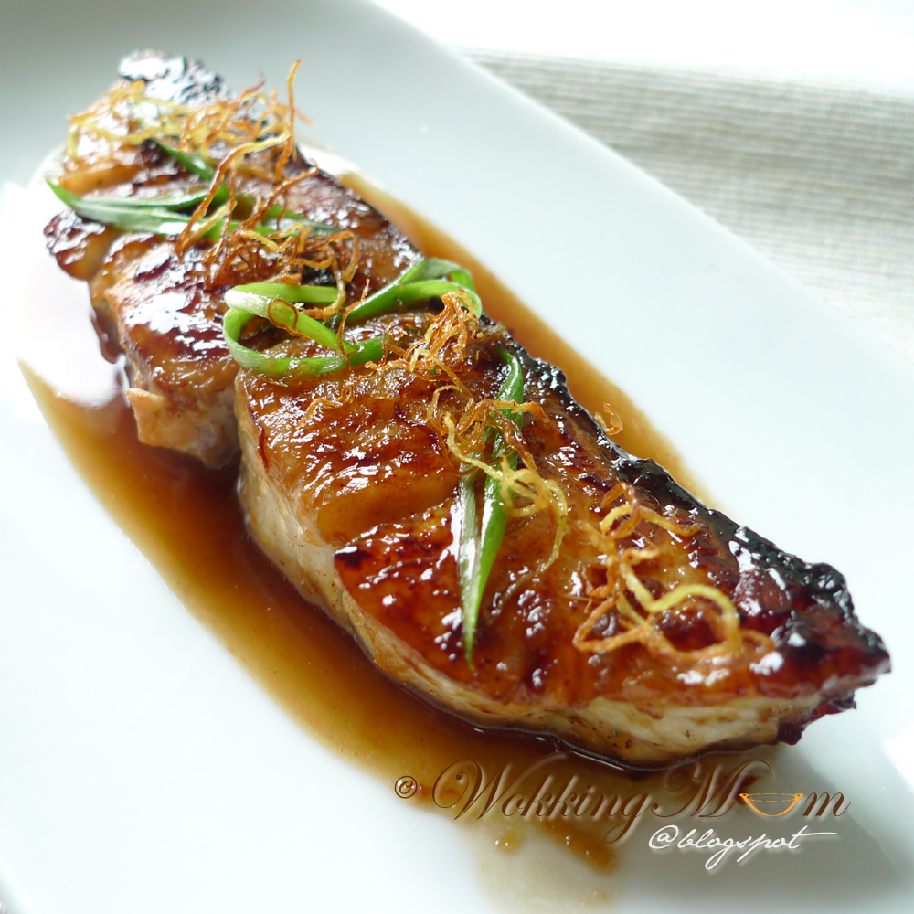 Let's get Wokking! Threadfin with Ginger Sauce 香煎姜汁马鲅 Singapore Food