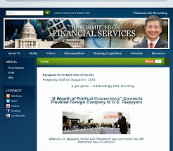 August 1, 2014: Spotted @ The House Financial Services Committee site