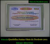 Homenagen da Chesf para a Oásis do Nordeste 2005