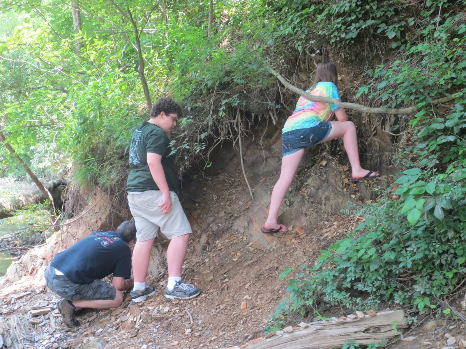 Revelations by a 40Something Mom Fossil Hunting in