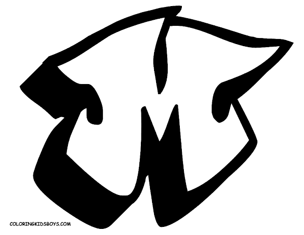 Cool Graffiti Letter M