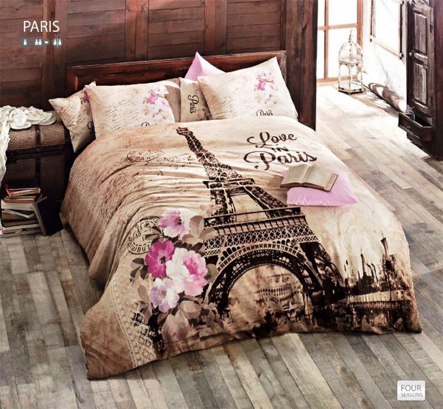 Paris & Eiffel Tower Themed Bedding Sets and Bedroom Decor for Less To